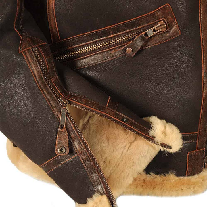 Drune | Retro-Jacke für Herren, Dick und Warm