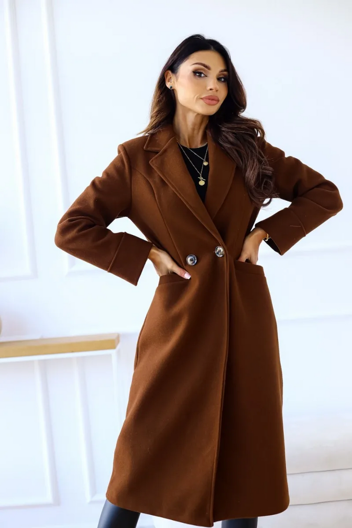 Drune | Klassischer Langer Trenchcoat mit
