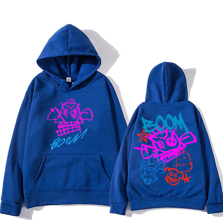 Drune | Arcane Jinx Cartoon Langarm-Hoodie