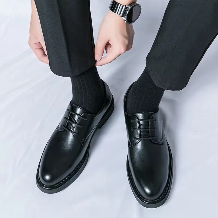 Drune | Elegante Herrenschuhe Aus Leder Mit Schnürung Und Rutschfester Sohle
