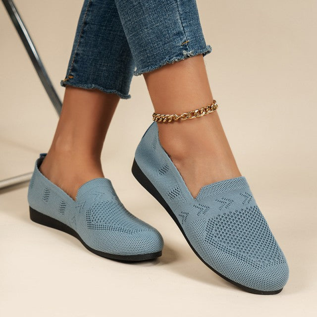 Drune | Blaue Atmungsaktive Netzschuhe