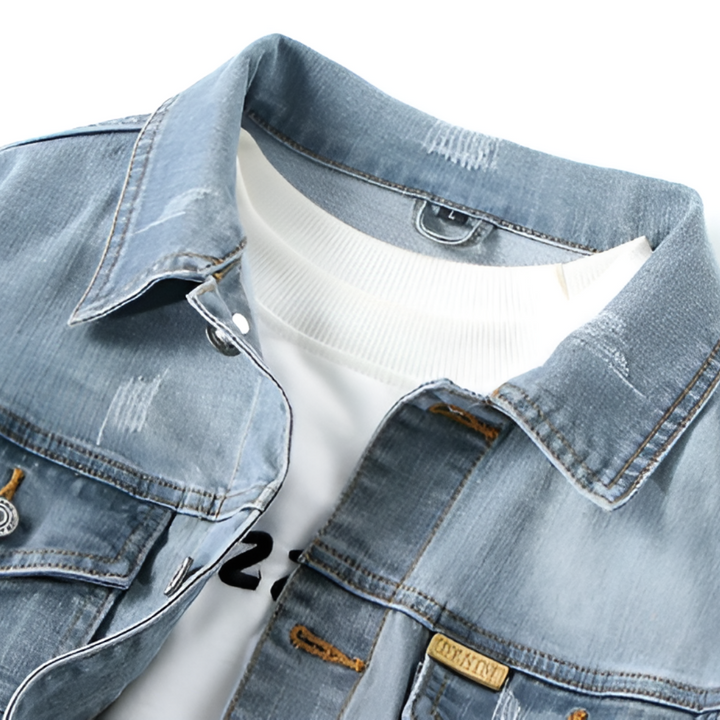 Drune | Klassisch Herren Denim Jacke