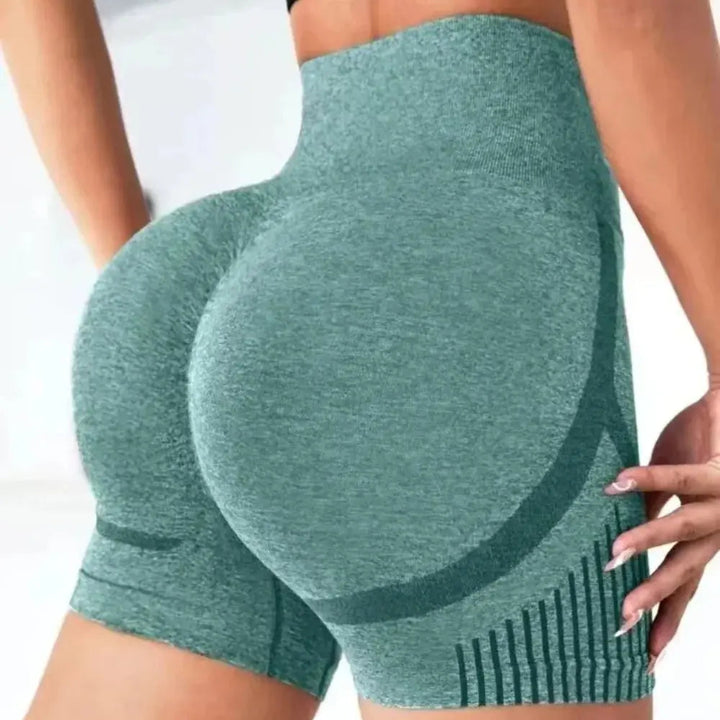 Drune | Hochtaillierte Yoga Sport Kurze Hose
