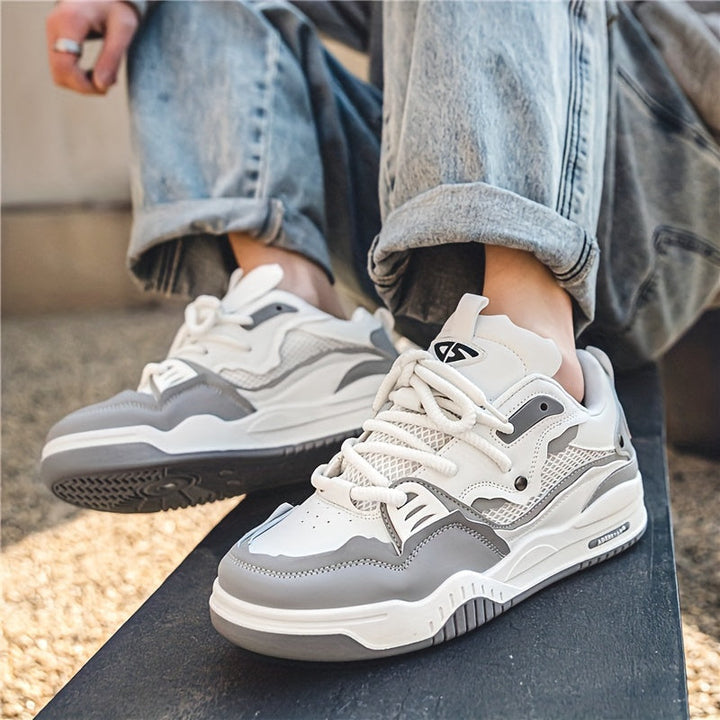 Drune | Herren Stilvolle Schnür Skate Sneaker mit
