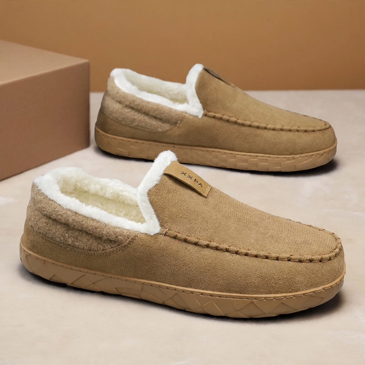Gefütterte Herren-Schlupfstiefel, warm, rutschfest