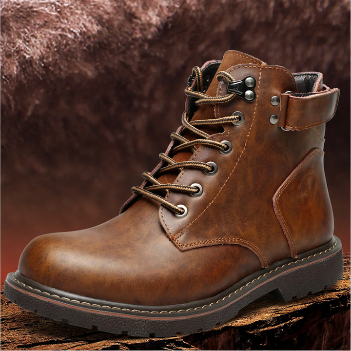 Herren Martin-Stiefel, gefüttert, englisches Design
