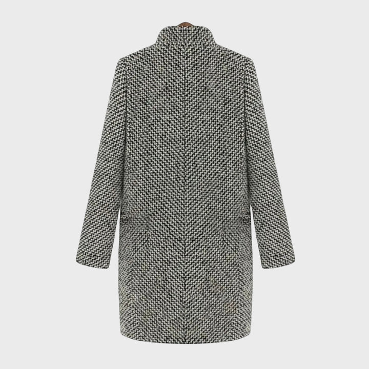 Drune | Herbst Hahnentritt Wollmantel