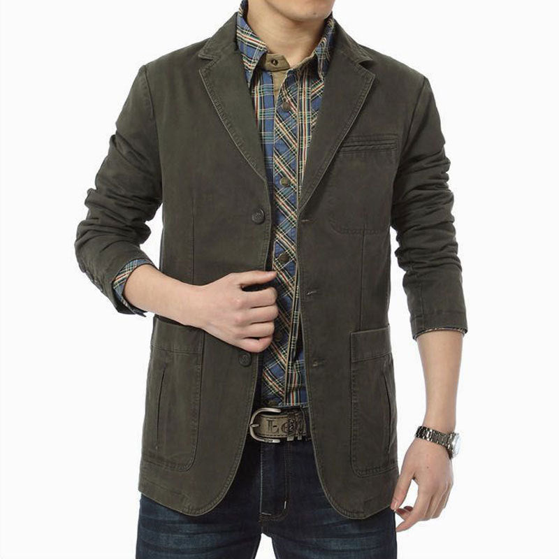 Herren modischer Freizeitblazer Drune