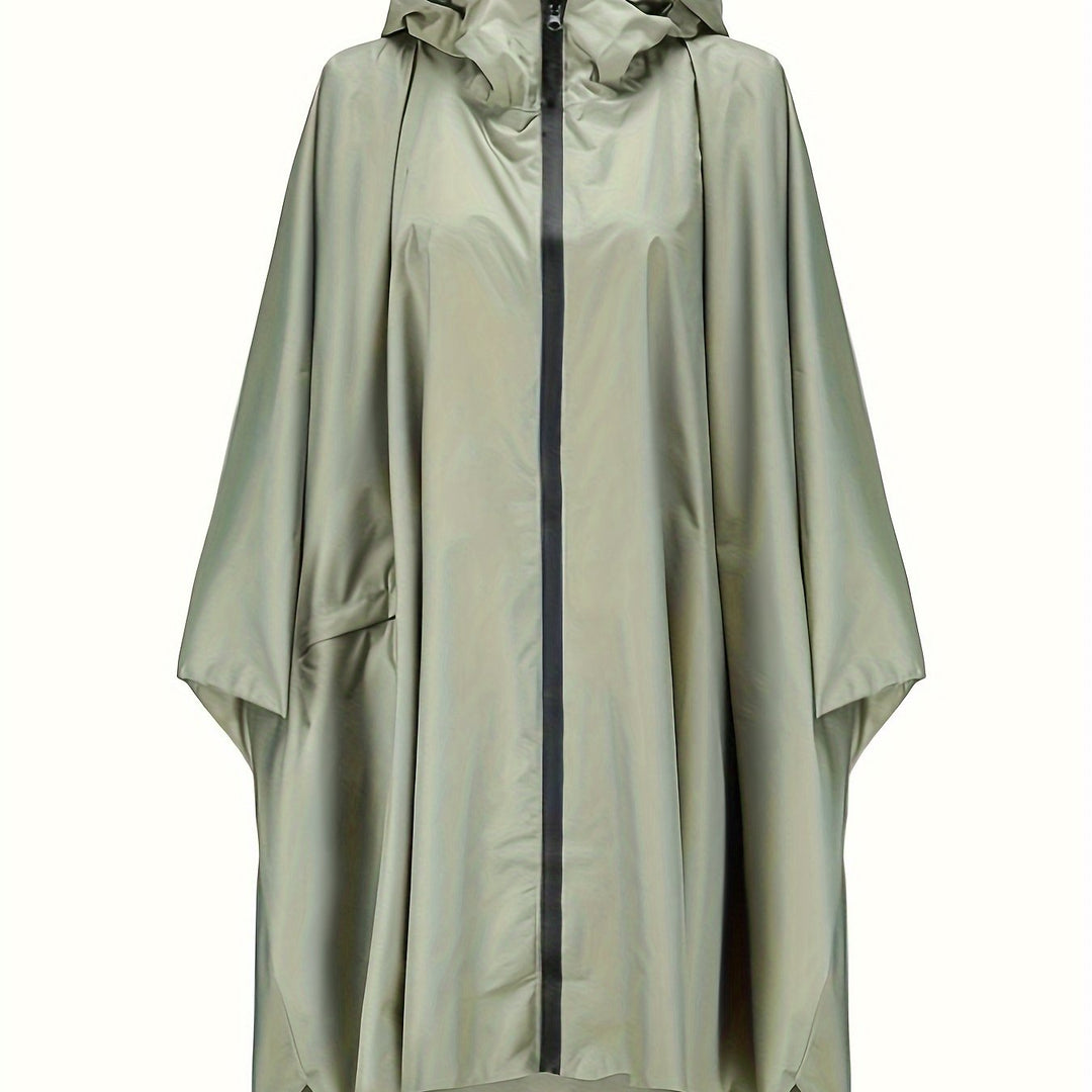 Drune | Wasserdichter Regenponcho Mit Kapuze