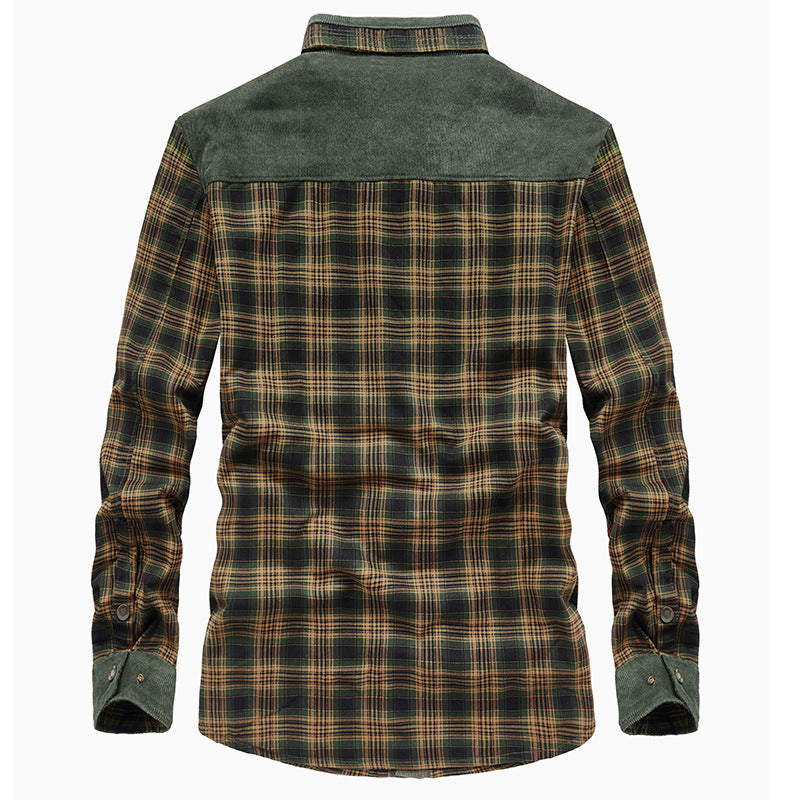 Herren Wärmeisolierte Flanelljacke Drune