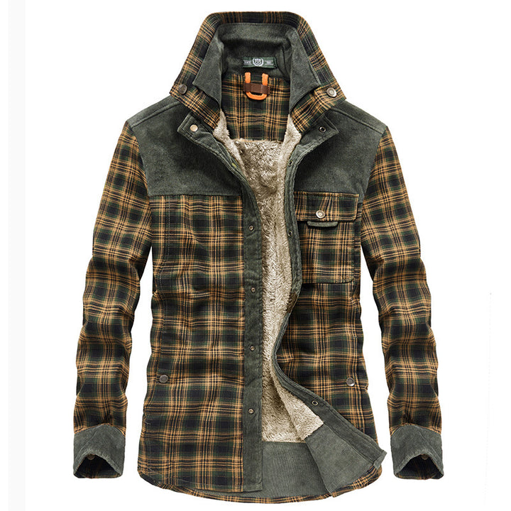 Herren Wärmeisolierte Flanelljacke Drune