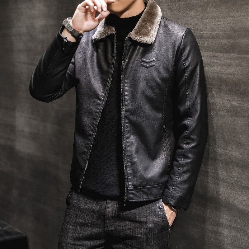Herren Lederjacke Drune