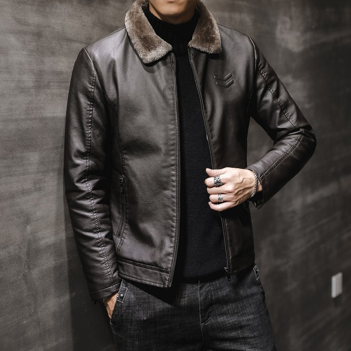 Herren Lederjacke Drune