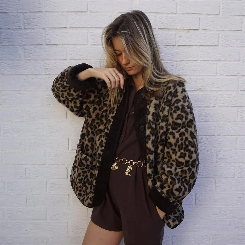 Drune | Leopard Damenjacke