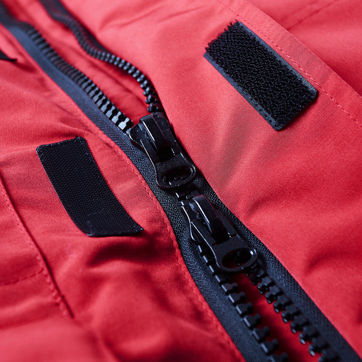 Herren Thermo-Parka mit Kapuze und abnehmbarem Fellbesatz Drune