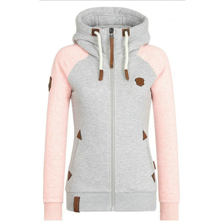 Drune | Lässiges Sweatshirt mit Halbem Reißverschluss