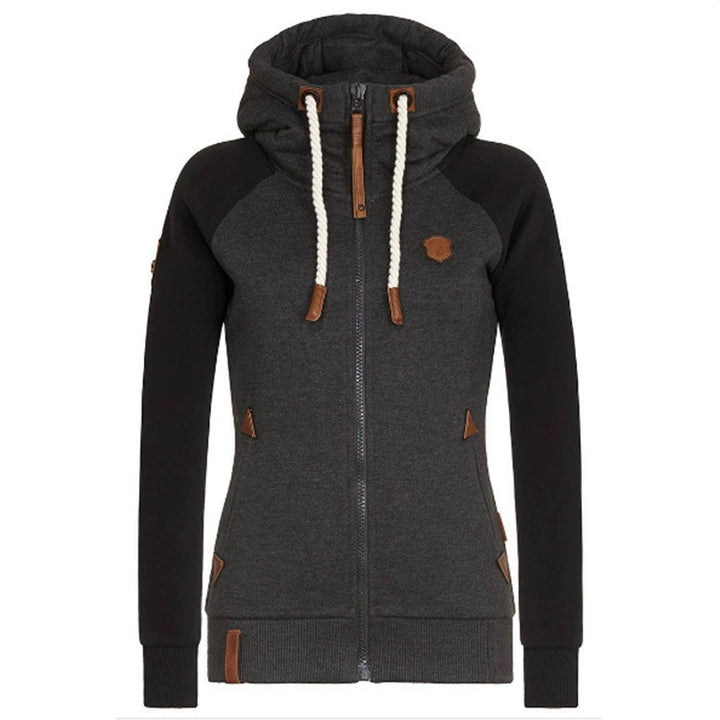 Drune | Lässiges Sweatshirt mit Halbem Reißverschluss