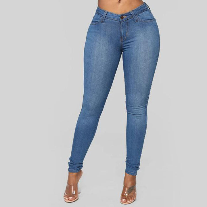Damen Hochgeschnittene Sculpting-Skinny-Jeans mit formendem Hüftlift Drune