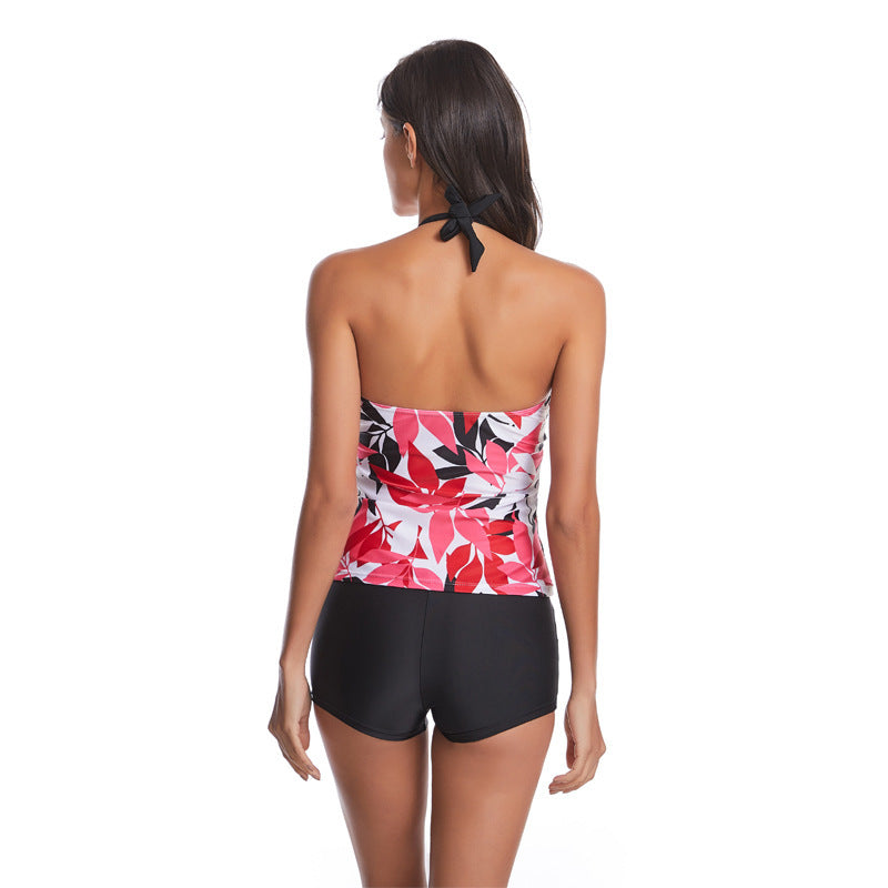 Damen Stylish Sport Tankini mit Shorts Drune