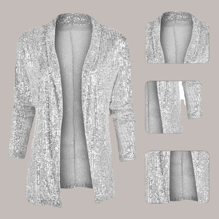 Drune | Eleganter Blazer aus schimmernden Pailletten Perfekt für besondere Anlässe