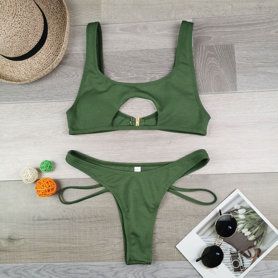Damen Bikini-Set mit innovativem Cut-Out-Design Drune