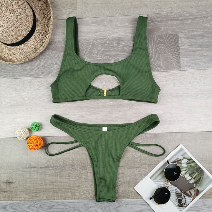 Damen Bikini-Set mit innovativem Cut-Out-Design Drune