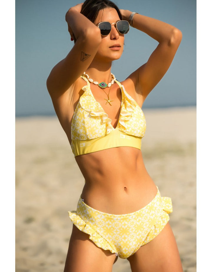 Damen Bikiniset mit verspieltem Rüschen-Design Drune