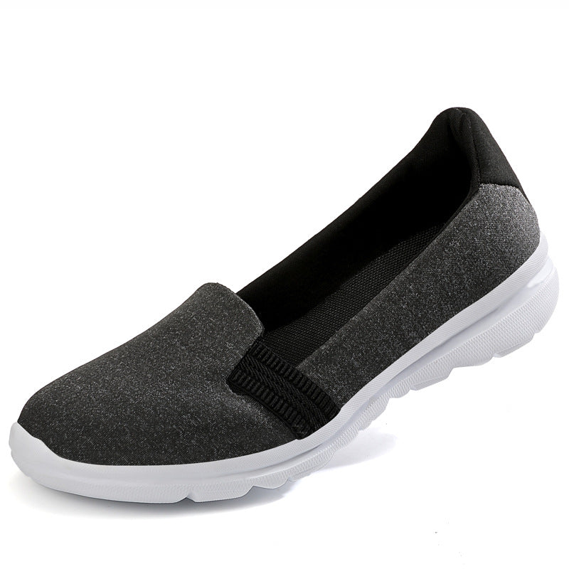 Damen nan leichte Strick-Slipper mit dämpfender Komfortsohle Drune