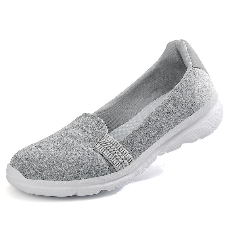 Damen nan leichte Strick-Slipper mit dämpfender Komfortsohle Drune