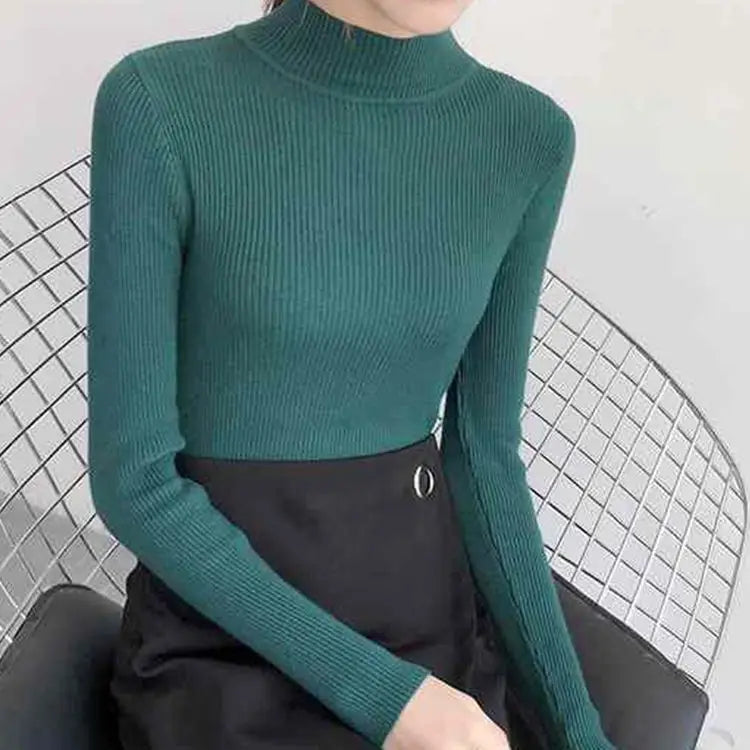 Drune | gerippter Wollpullover für Damen