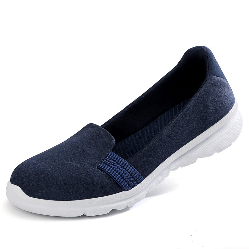 Damen nan leichte Strick-Slipper mit dämpfender Komfortsohle Drune