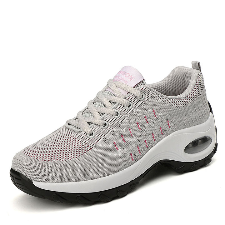 Damen nan urbaner Komfort-Sneaker mit sichtbarer Luftdämpfung und nahtlosem Maschenoberteil Drune