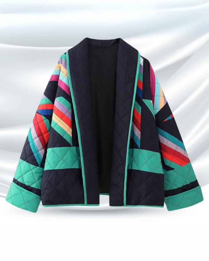 Drune | Patchwork Steppjacke Bohemian Stil