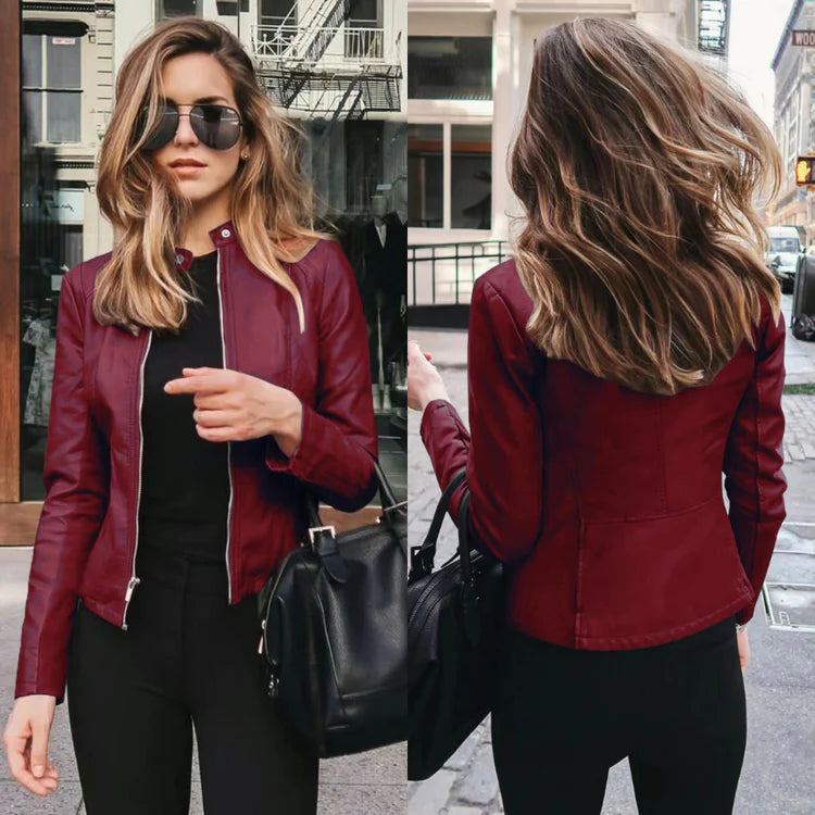 Drune | Modische Lederjacke