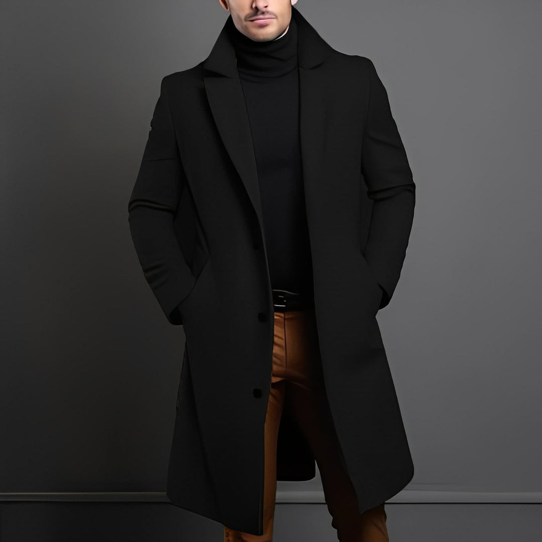 Drune | Schick, Mittellanger Wollmantel für Herren