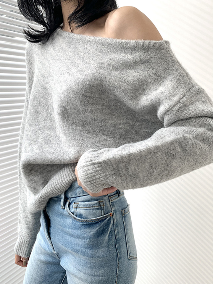 Drune | Pullover Asymmetrisch Für Damen Warm