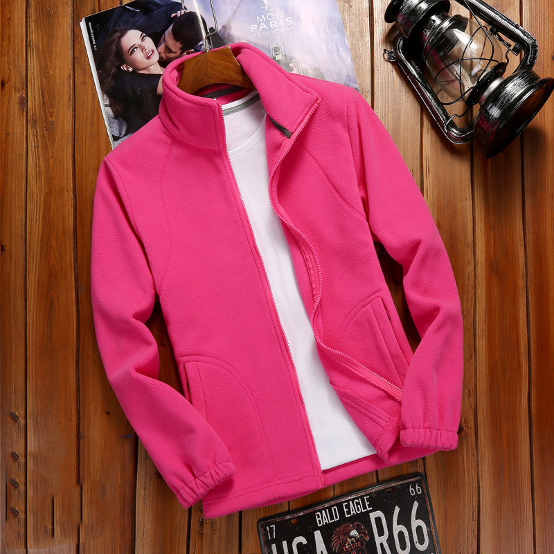 Drune | Fleecejacke Damen Reißverschluss-Fleece mit Stehkragen