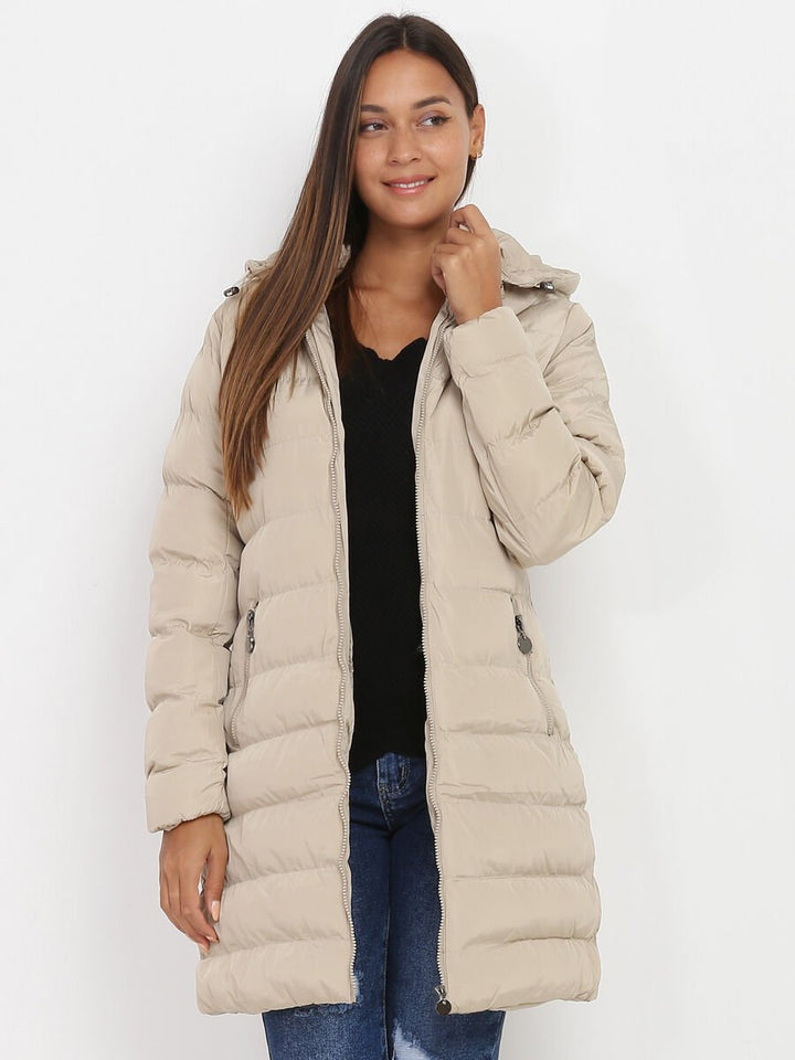 Drune | Kapuzen-Puffer-Jacke - Wasserabweisend - Polyesterfüllung - Winterkomfort