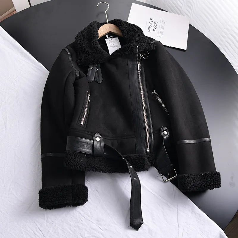 Drune | Wildleder Winterjacke - Warm & Stilvoll