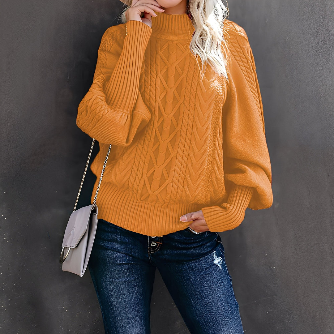 Drune | Eleganter, lässiger Damen-Rollkragenpullover