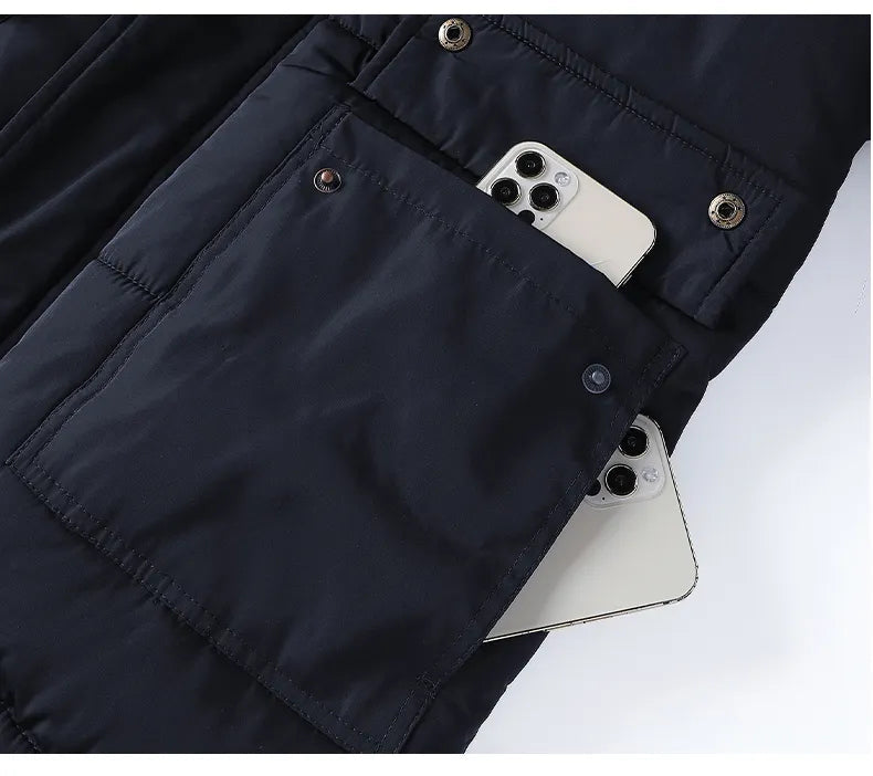 Drune | Herren Parka Wintergefüttert