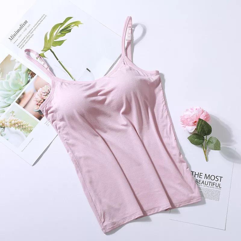 Drune | Bequeme Tanktop mit integrierten BH für Damen