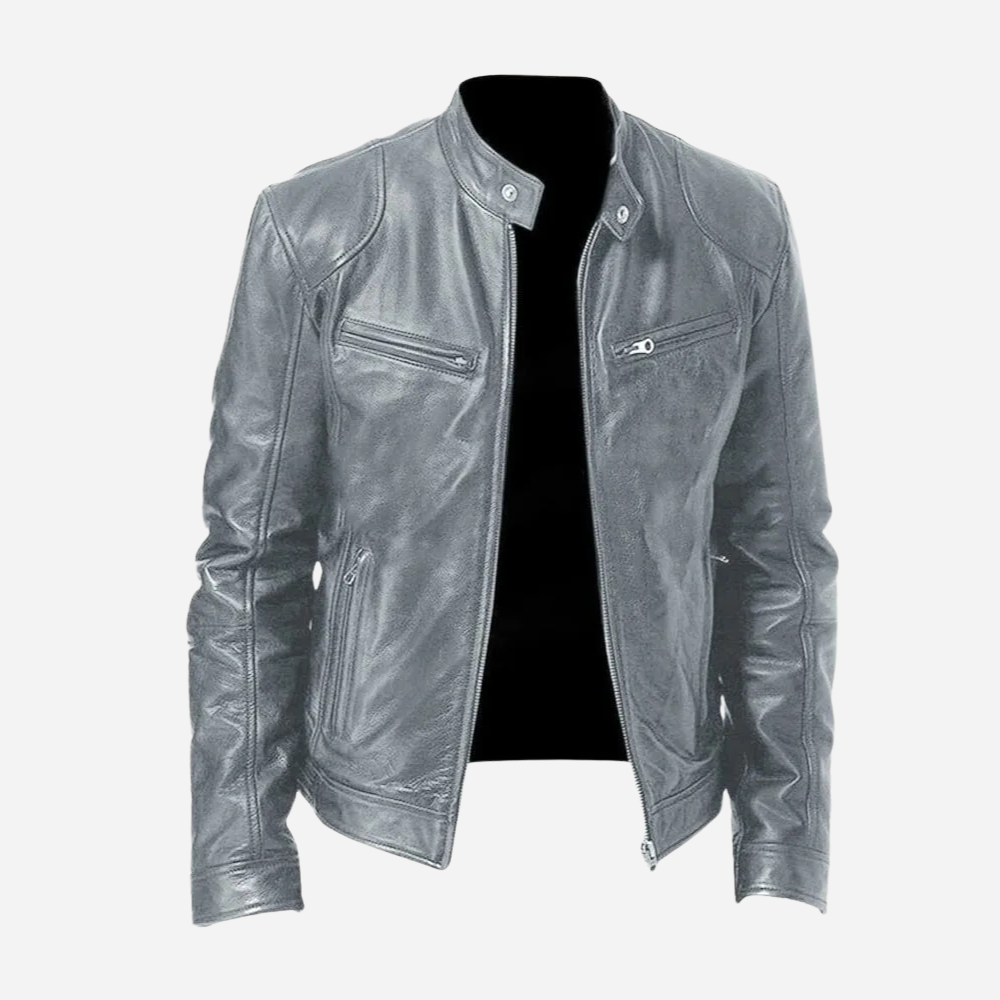 Drune | Stylische Moto-Lederjacke