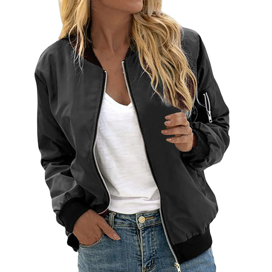 Drune | Klassisches Lässiges Bomberjacke Damen