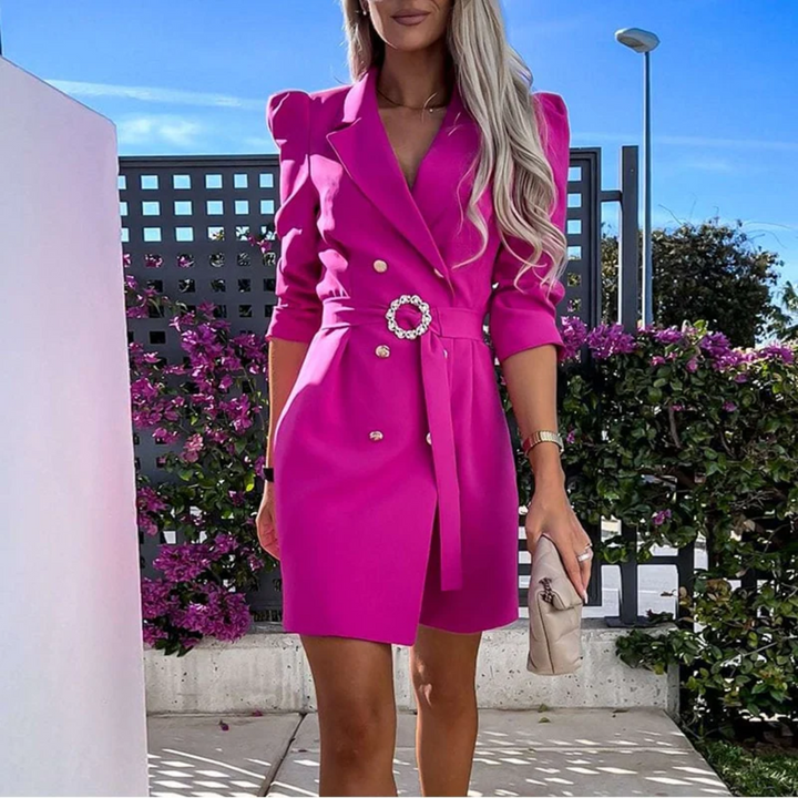 Drune | Blazer Kleid mit Gürtel