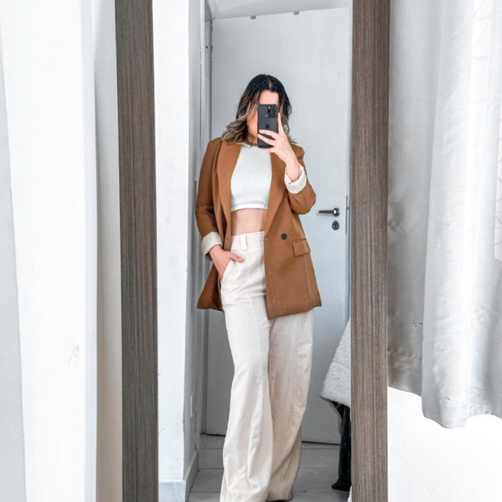 Drune | Bequemer Trendiger Langer Blazer Für Den Herbst
