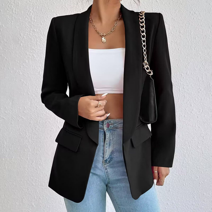 Drune | Damen Blazer Offen - Tailliert & Langarm