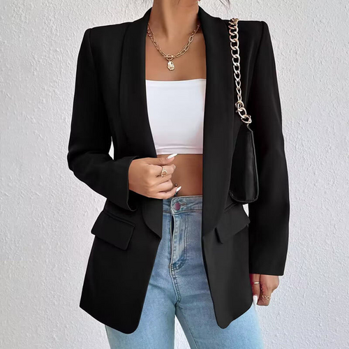 Drune | Damen Blazer Offen - Tailliert & Langarm