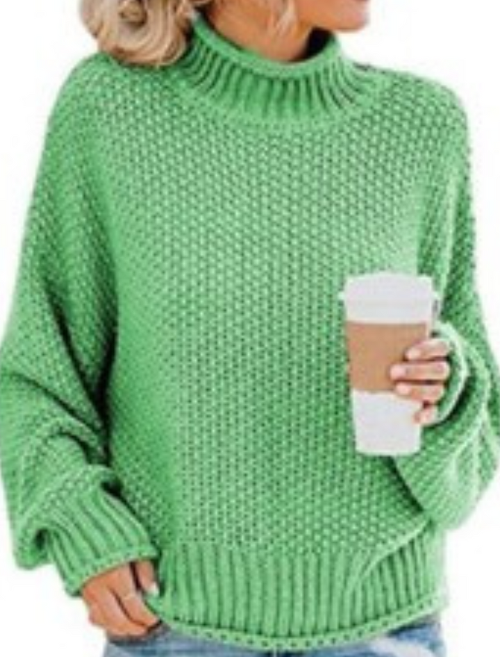 Drune | Unifarbener Langärmeliger Pullover