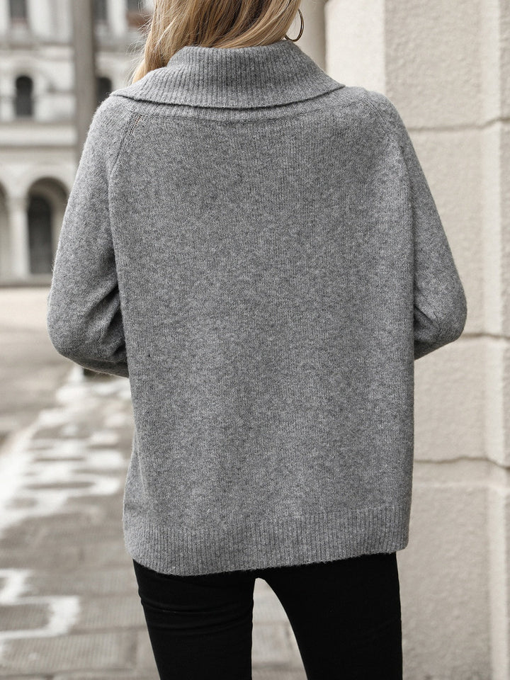 Drune | Pullover für Frauen aus Wolle mit Rollkragen
